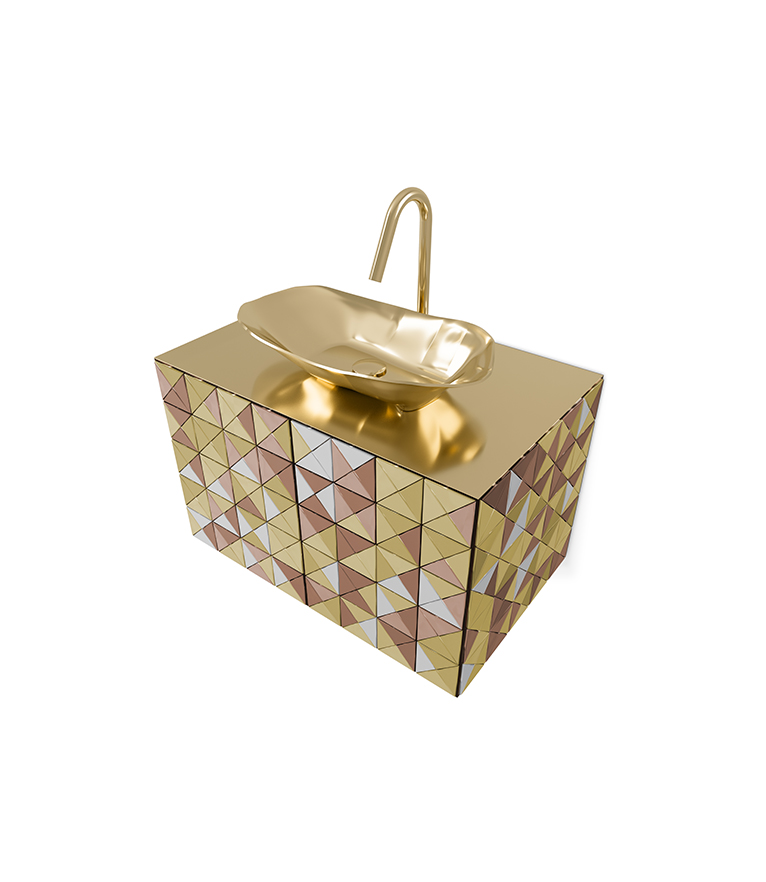 Pixel Suspension Cabinet: Revolutionary Piece In Luxury Bathroom Design - Home'Society
