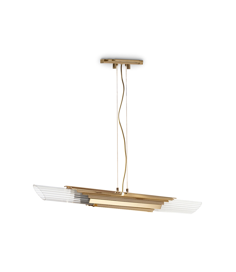 Harpia Pendant Light - Features Crystal Glass For A Modern Interior Design - Home'Society