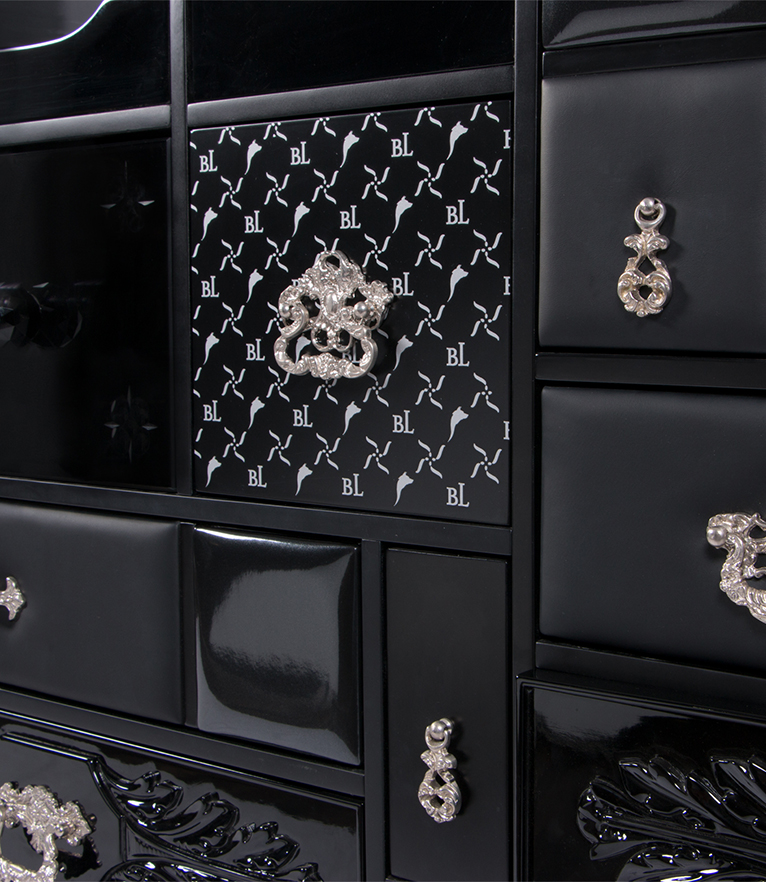 Mondrian Sideboard - Artistic Geometry with Luxury Craftsmanship - Home'Society