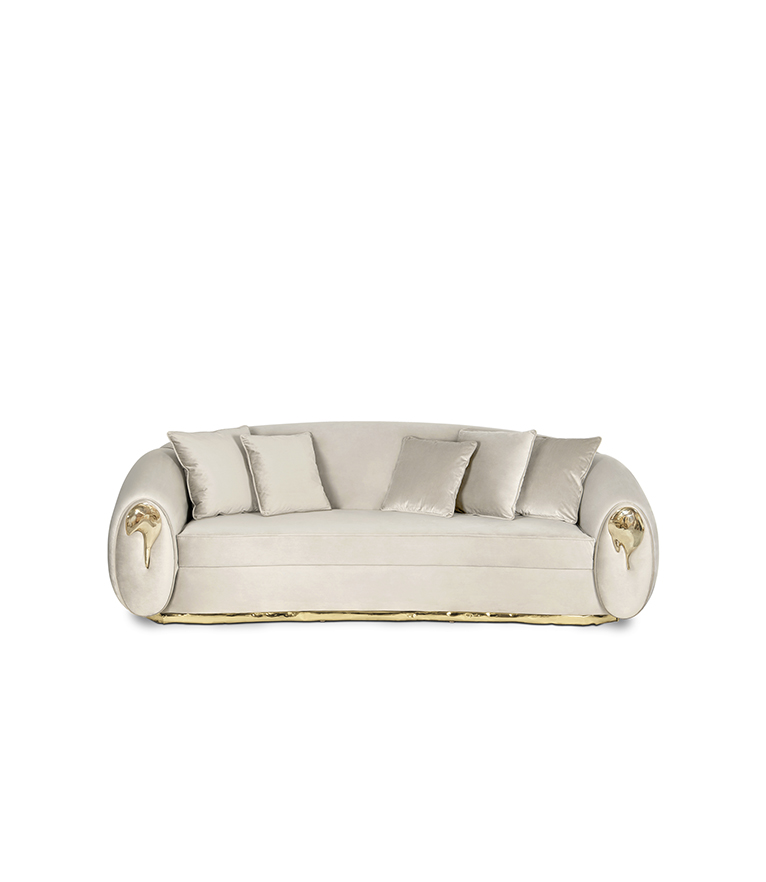 Soleil Sofa – Radiant Luxury with Sculptural Elegance - Home'Society