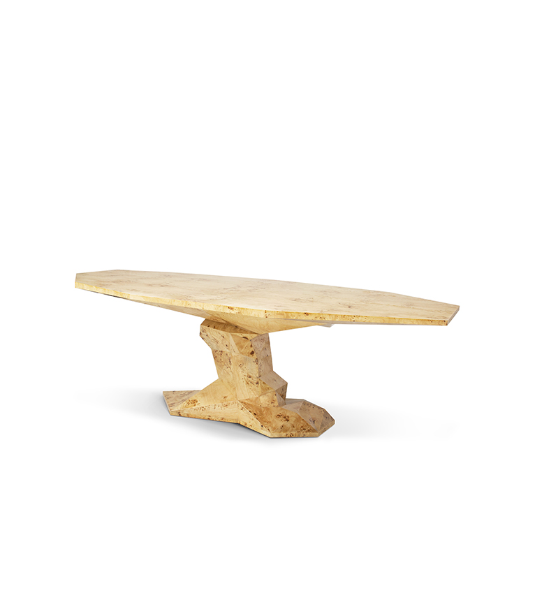 Bonsai Dining Table: In Mahogany For A Contemporary Design - Home'Society