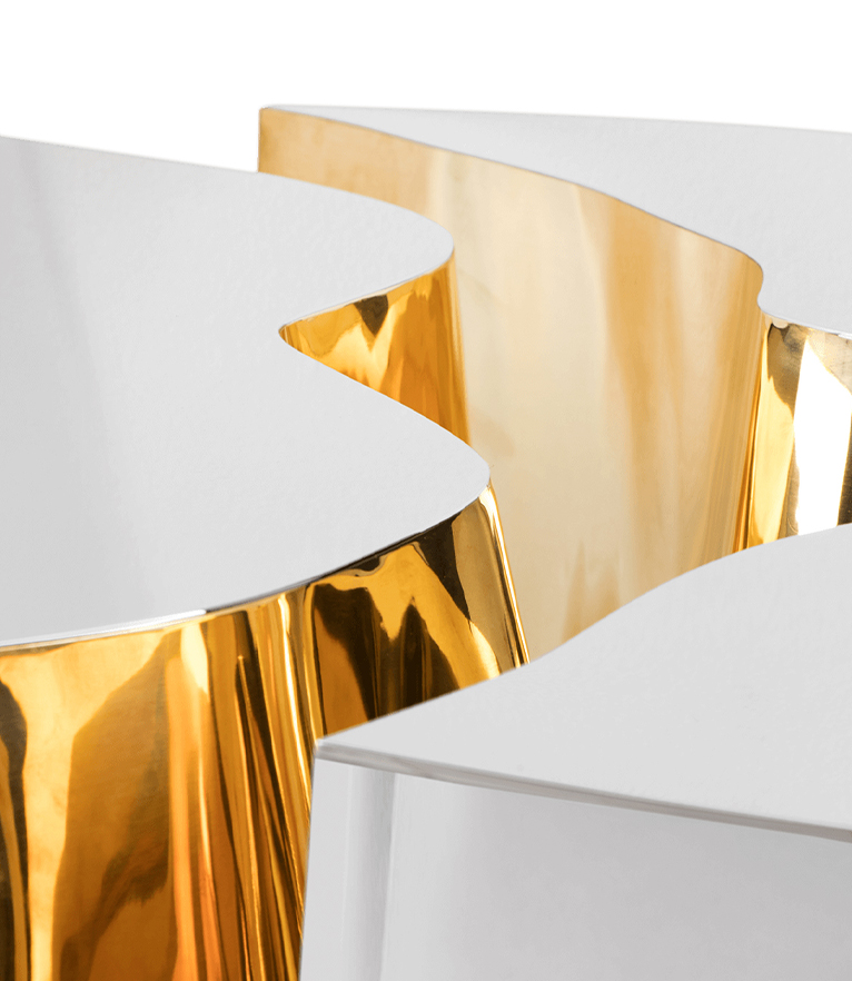 Lapiaz Oval Center Table - Sculptural Luxury with Organic Design - Home'Society