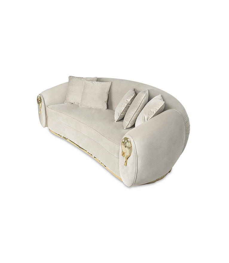 Soleil Sofa – Radiant Luxury with Sculptural Elegance - Home'Society