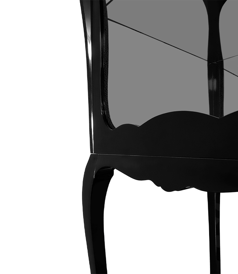 Platino Display Case - Elegant Luxury Showcase with Refined Details - Home'Society