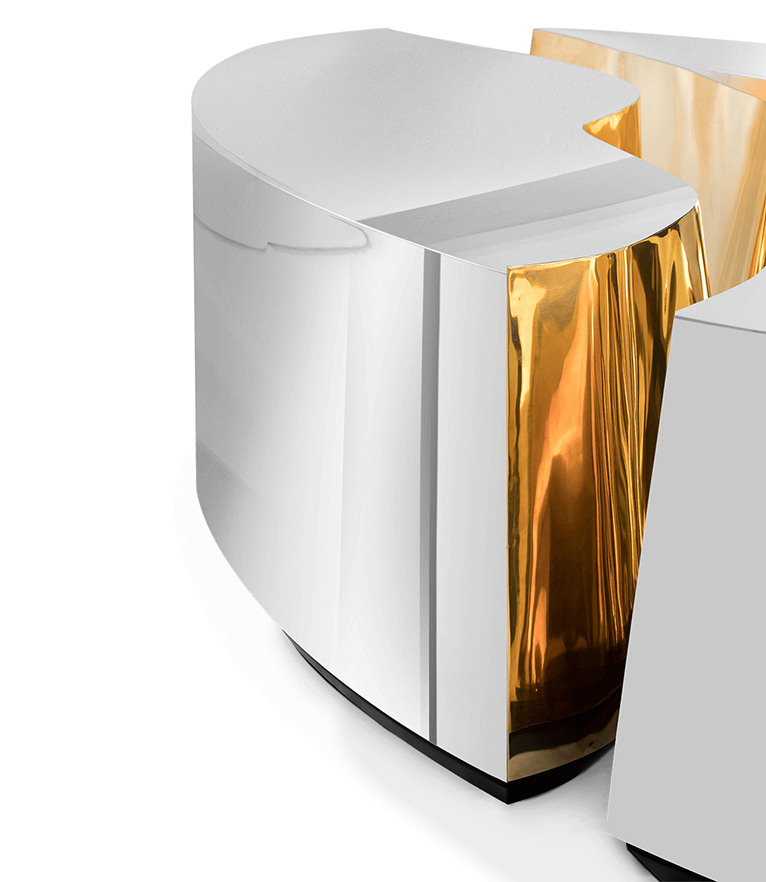 Lapiaz Oval Center Table - Sculptural Luxury with Organic Design - Home'Society