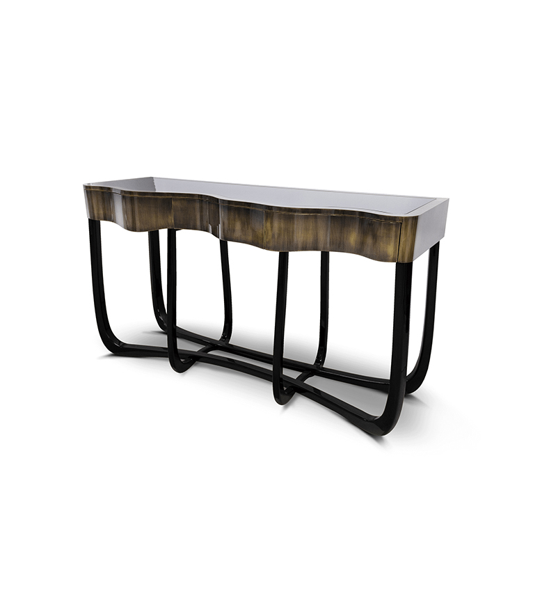 Sinuous Patina Console - Home'Society