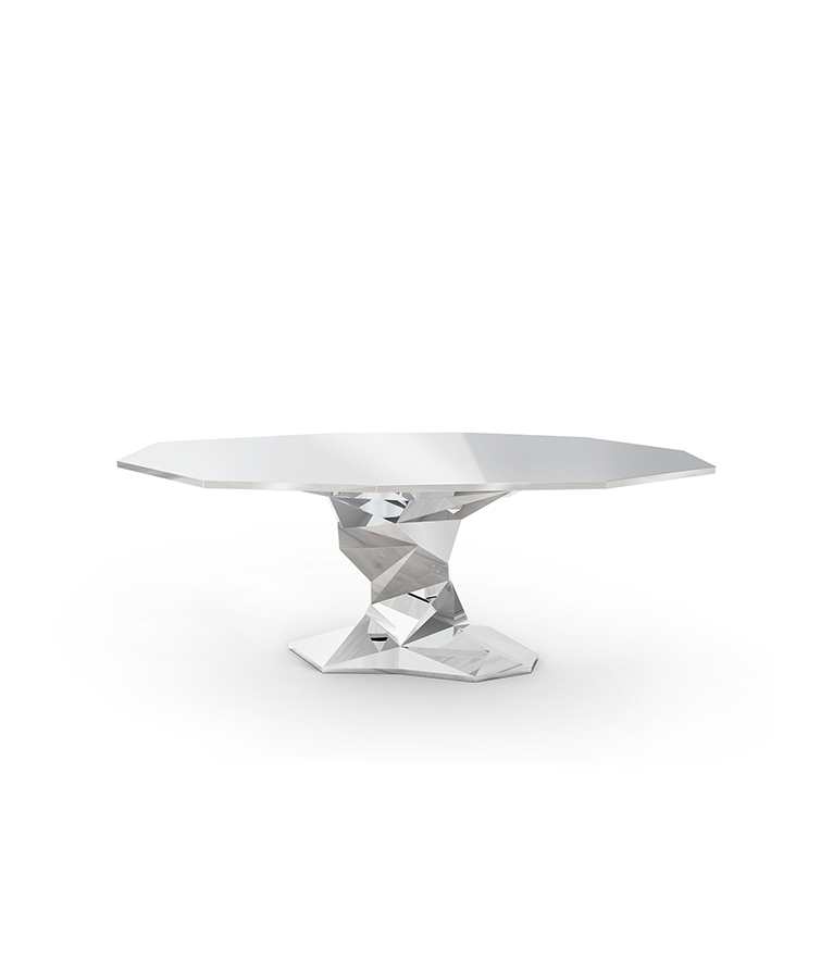 Bonsai Dining Table: In Mahogany For A Contemporary Design - Home'Society