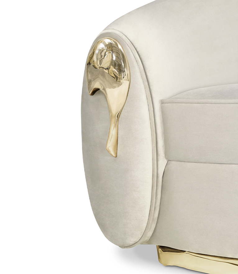Soleil Sofa – Radiant Luxury with Sculptural Elegance - Home'Society