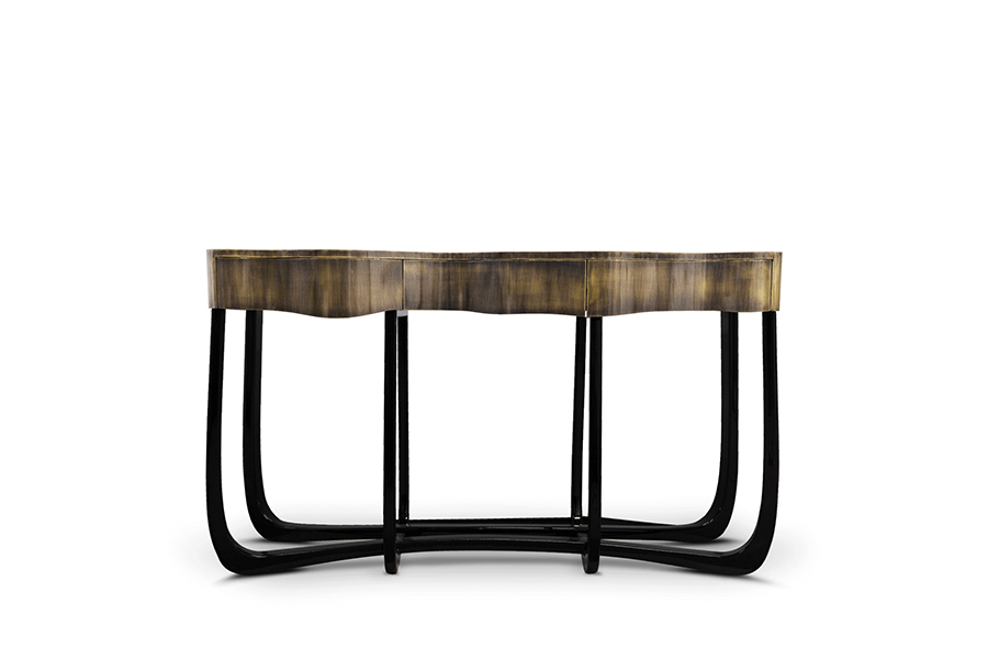 Sinuous Patina Console