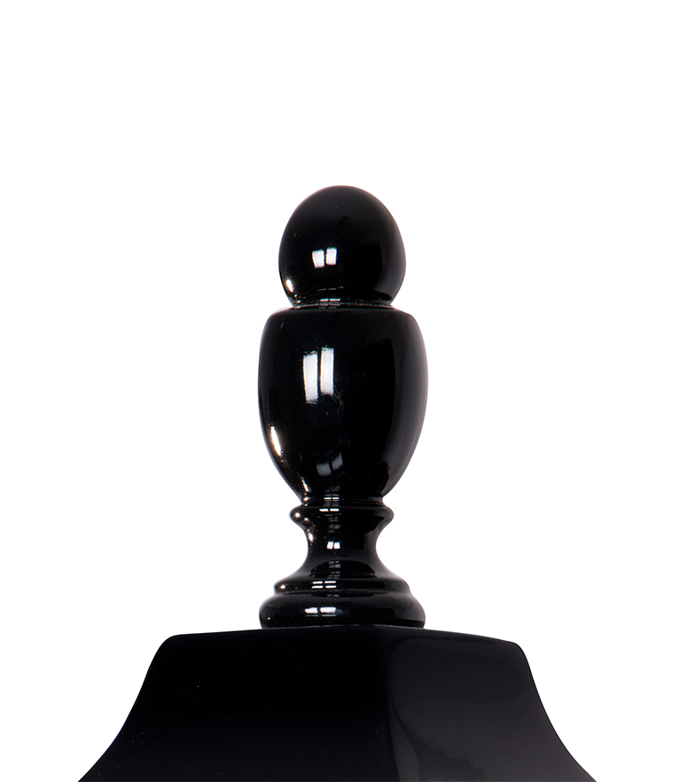 Palatino Slim Display Case - In Mahogany For Your Modern Interior Design - Home'Society