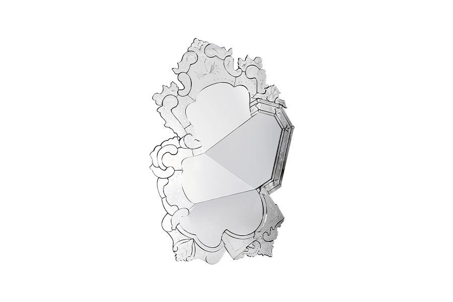 Venice Mirror – Venetian Beveled Mirror with Hand-Carved Craftsmanship