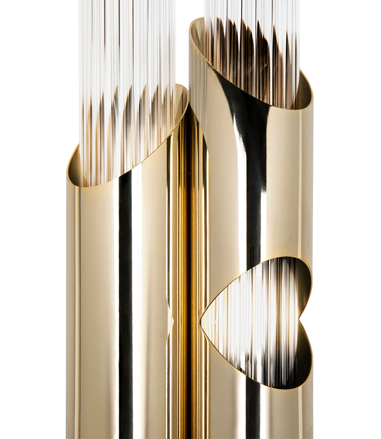 Draycott II Wall Lamp - The Wondrous And Majestic in Brass and Crystal Glass - Home'Society